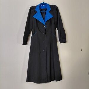 Vintage Long Lined Raincoat size XS - Downpour
